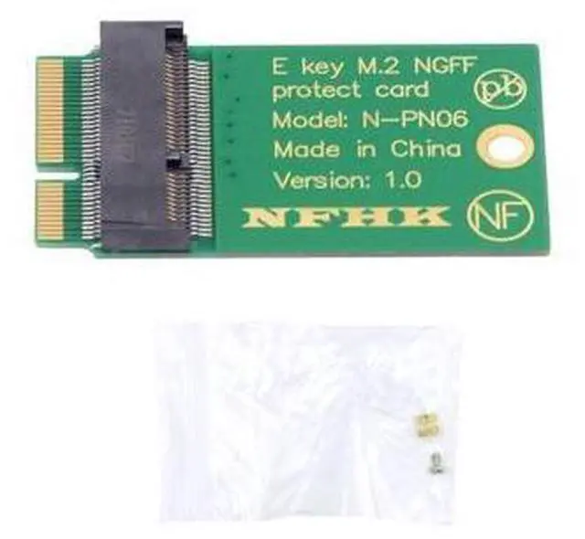 Alt view image 7 of 7 - M.2 22x30mm to 22x42mm NGFF E-Key A+E Key Wireless Card Upgrade Extension Protect Card Adapter