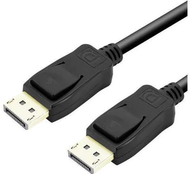 Main image of 4K DisplayPort to DisplayPort Cable (DP to DP Cable, Display Port Cable) 6 Feet - 4K 60Hz, 2K 144Hz Monitor Support ,Black