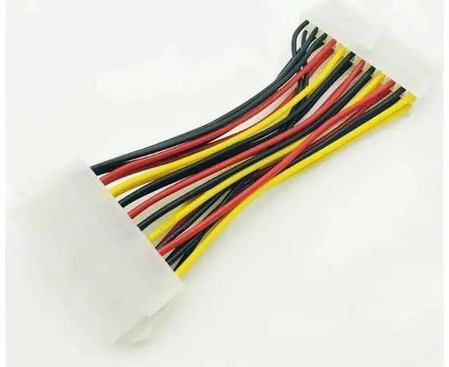Alt view image 4 of 6 - 5PCS 20P to 24P Power Cable 20 pin to 24 pin Motherboard Power Adapter Convert Cable Computer Accessories Computer Cables for PC 14CM