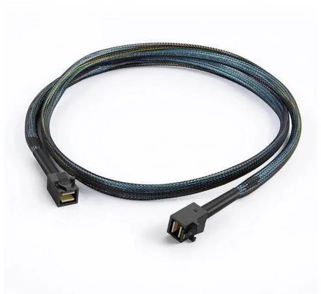 Alt view image 6 of 7 - Internal Mini SAS HD Cable, Mini SAS SFF-8643 to SFF-8643 Cable, 3.3FT