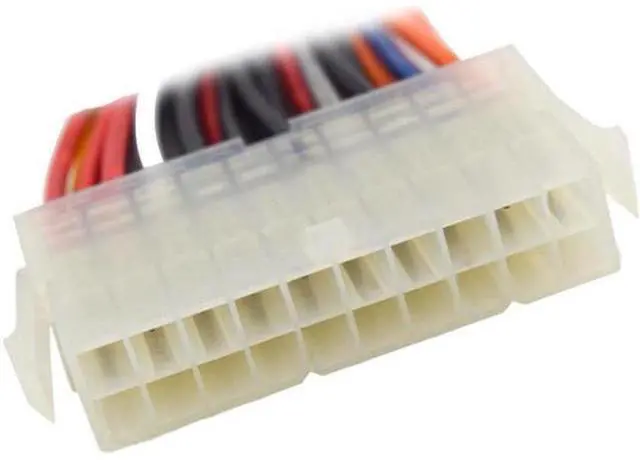 Alt view image 3 of 4 - ATX 20pin to 24 Pin Power Adpater Cable, PSU 20-pin to Motherboard 24-pin Power Converter Cord - 20 Pin Female to 24 Pin Male - 6 Inches