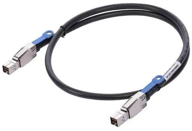 Main image of Mini SAS SFF-8644 to SFF-8644 High Density HD Data Server Raid Cable 0.5M