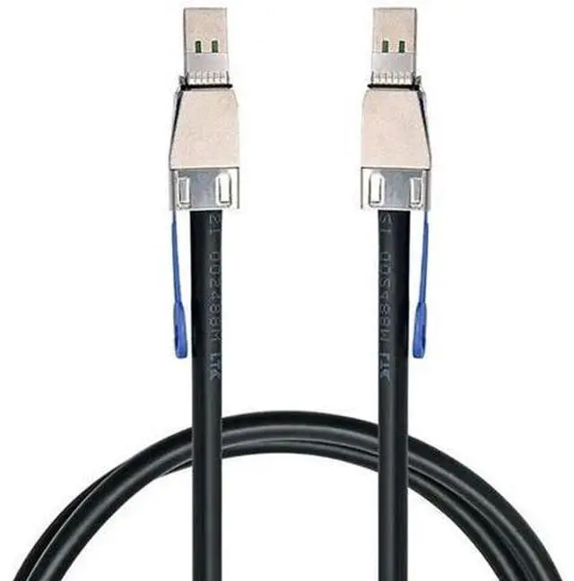 Alt view image 6 of 6 - Mini SAS SFF-8644 to SFF-8644 High Density HD Data Server Raid Cable 0.5M
