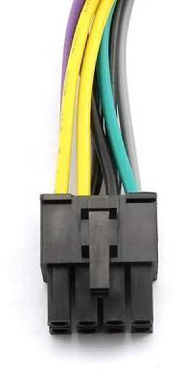 Alt view image 5 of 5 - 11 Inch 24-Pin to 8-Pin 18AWG ATX PSU Power Supply Adapter Cable for Motherboards 2PCS