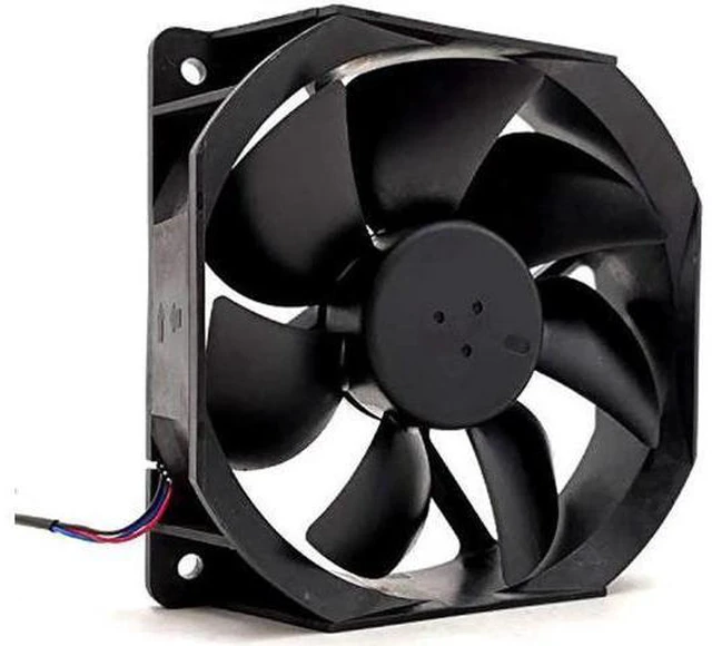 Alt view image 7 of 7 - NFB10512HF Delta 12V 105mm Fan, 12V 0.39A 10532 3-Wire Projector Cooling Fan