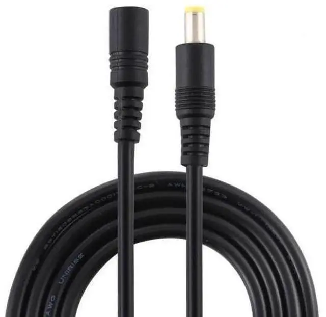 Main image of 8A 5.5 x 2.5mm Female to Male DC Power Extension Cable, Cable Length:10m 10m (Black)
