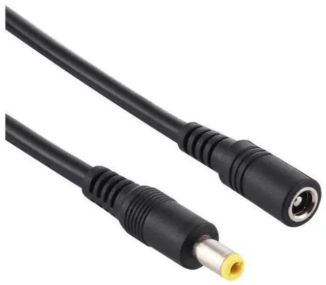 Alt view image 6 of 7 - 8A 5.5 x 2.5mm Female to Male DC Power Extension Cable, Cable Length:10m 10m (Black)