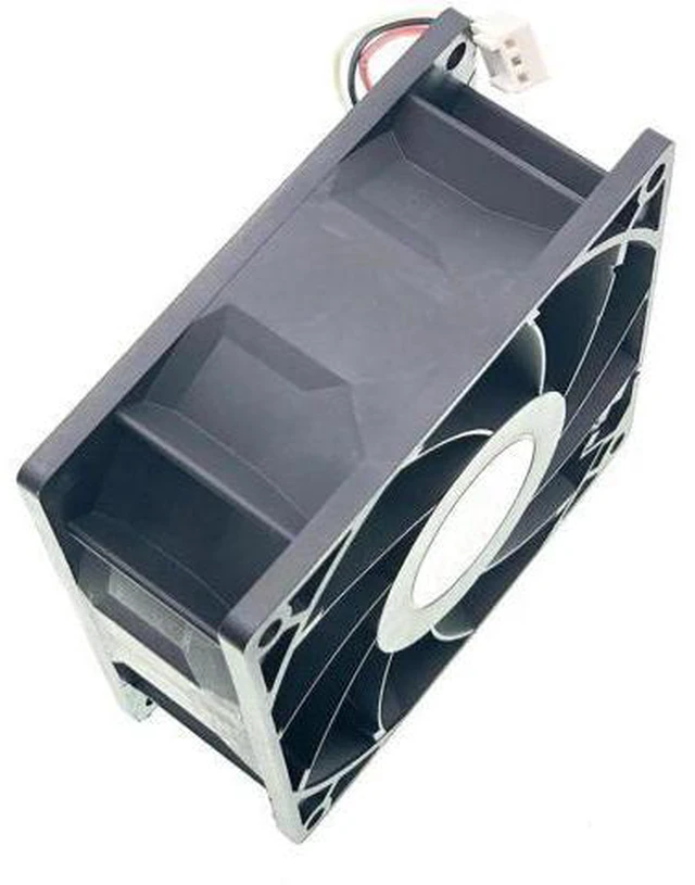 Alt view image 5 of 7 - Vszerda New Cooling Fan for FFB0912EHE DC12V 1.50A 16.2W 5700RPM 102CFM 92X92X38mm 3-Pin 3-Wire Brushless Fan.