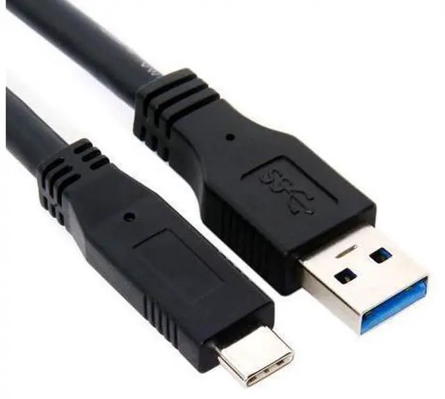 Alt view image 5 of 6 - USB C to USB Cable for Tablet & Phone & Hard Disk Drive USB-C USB 3.1 Type C Male to USB3.0 Type A Male Data Cable 16.4ft 5m
