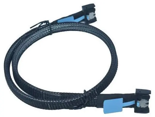 Alt view image 7 of 7 - PCIe 5.0 MCIO 4i to MCIO x4 Cable Straight Male SFF-TA-1016 38pin, 1.6ft (50cm)