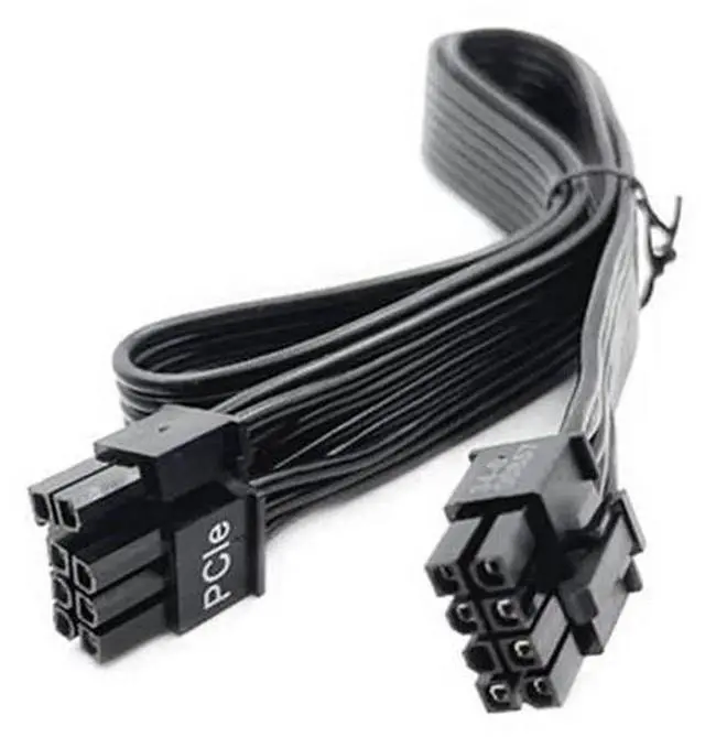 Alt view image 6 of 6 - ForCorsair CS-M PSU, PCIe 8Pin 6+2Pin GPU Power Cable ForCorsair CS450M CS550M CS650M CS750M CS850M Modular Powers, 60 CM Flat