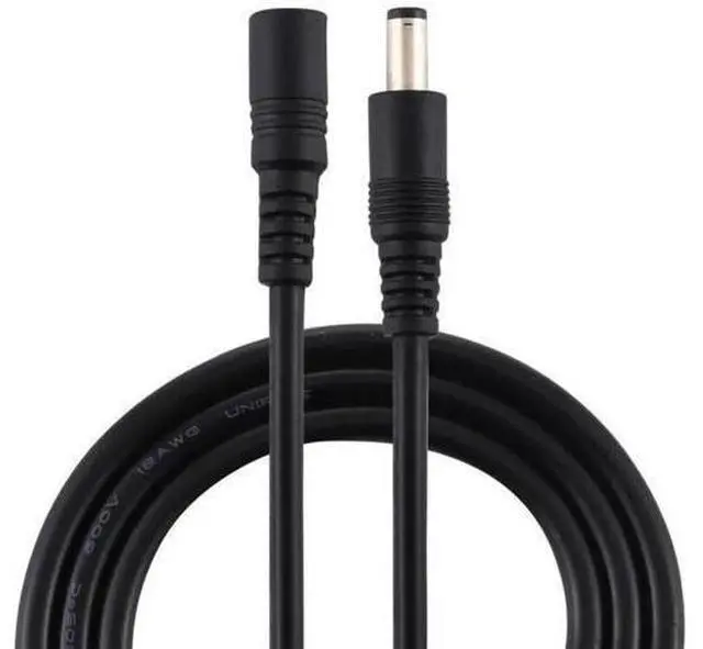 Main image of 8A 5.5 x 2.1mm Female to Male DC Power Extension Cable 10m (Black)