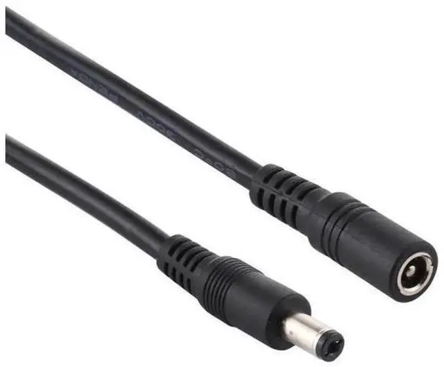 Alt view image 4 of 7 - 8A 5.5 x 2.1mm Female to Male DC Power Extension Cable 10m (Black)