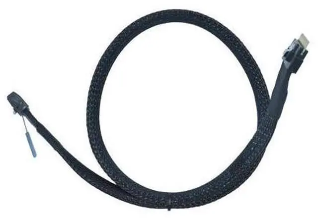 Alt view image 6 of 7 - PCIe 5.0 MCIOx8 74Pin to Slim SAS SFF-8654 8i Cable for Server Backplane, 1.6ft (50cm)