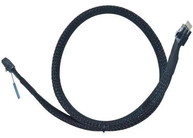 Alt view image 4 of 7 - PCIe 5.0 MCIOx8 74Pin to Slim SAS SFF-8654 8i Cable for Server Backplane, 1.6ft (50cm)