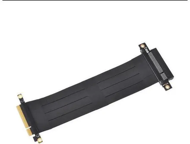 Alt view image 6 of 6 - Add On Card PCIE/PCI-E Riser Card PCI Express Extension Cable Riser PCI E 8X Male to 8X Female Riser Cable for BTC Mining
