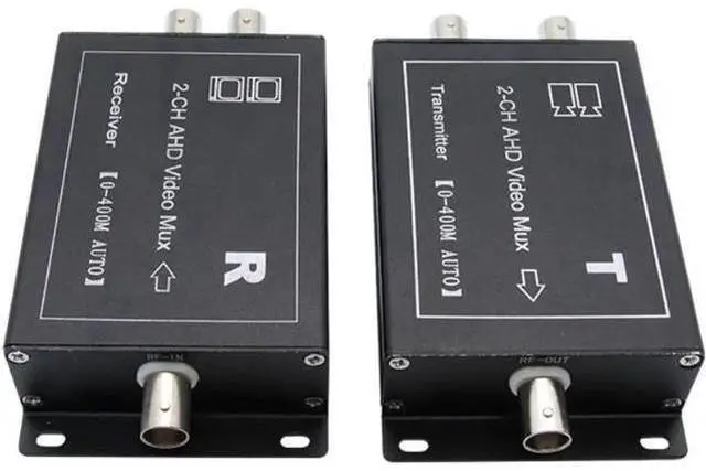 Main image of Cctv Camera Multiplexer 2 Channel Ahd Coaxial Video Multiplexer With Signal Transmission Distance Ahd Multiplexer