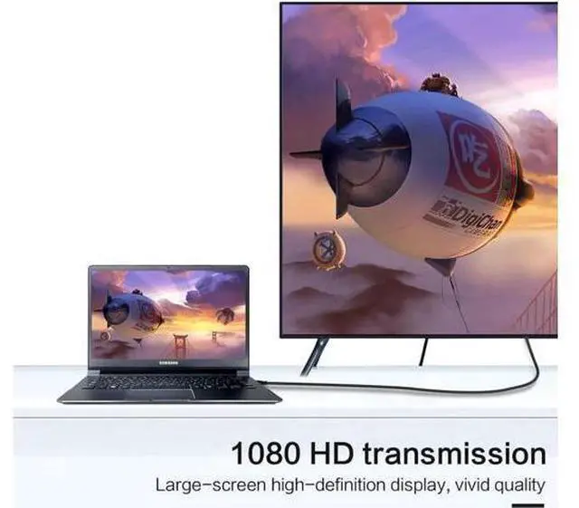 Alt view image 5 of 6 - 15m 1920x1080P HDMI to HDMI 1.4 Version Cable Connector Adapter