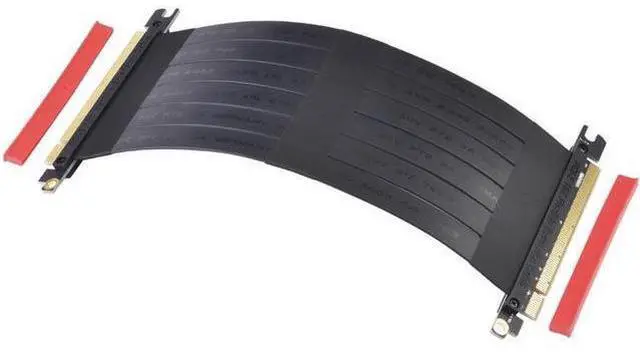Alt view image 3 of 6 - Add On Card PCIE/PCI-E Riser PCI E PCI Express Riser Card Connector Cable PCI-E 16X Flexible Cable Extension Port Adapter