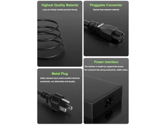 Alt view image 5 of 6 - 180W Charger Compatible with Acer Nitro 5 7 V15 V17 V16 V14 16S AN515 AN517 Predator Helios/Triton300 500 Aspire 3D 7 Series G3-573 PH315-52 PH317-54 PT515-51 Laptop
