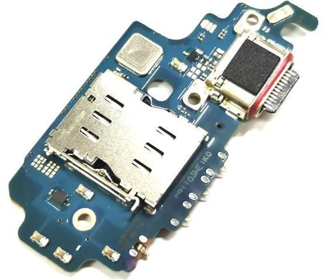 Alt view image 3 of 7 - Galaxy S21 Ultra 5G USB Charging Port Flex Cable Replacement Type C Charger Dock Board Flex Cable Connector for Samsung S21 Ultra G998U Port Repair Part with Tools (SM-G998U)