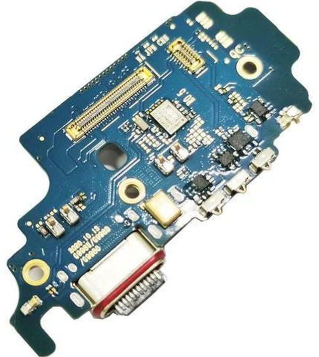 Alt view image 2 of 7 - Galaxy S21 Ultra 5G USB Charging Port Flex Cable Replacement Type C Charger Dock Board Flex Cable Connector for Samsung S21 Ultra G998U Port Repair Part with Tools (SM-G998U)