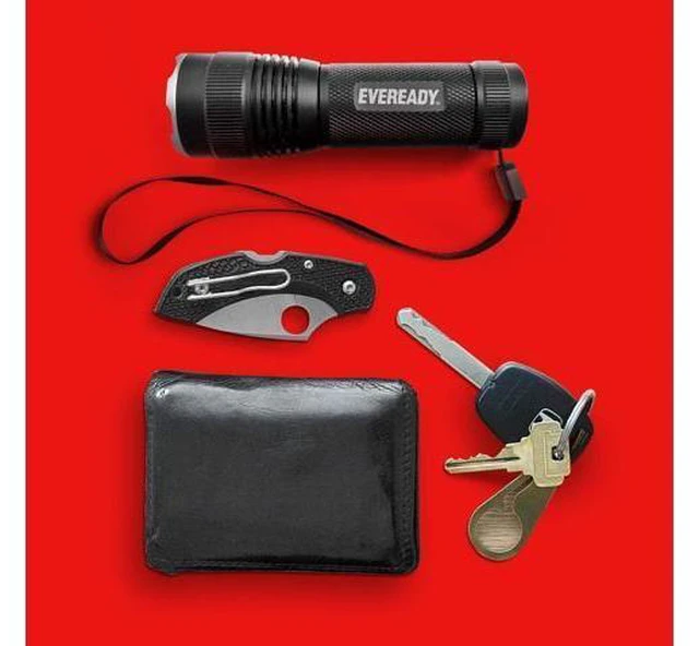 Alt view image 2 of 7 - LED Flashlights (4-Pack) S300 PRO IPX4 Water Resistant Tactical Flashlight Bright EDC Torches for Camping Outdoors Power Outage Emergencies