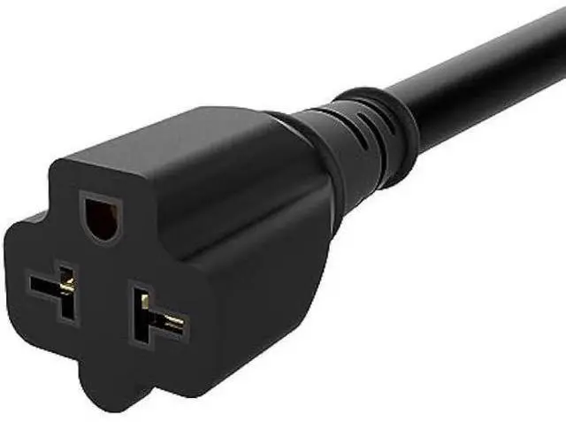 Alt view image 6 of 7 - 1-Foot 20 AMP Nema 6-20P Extension Cord 12AWG Nema 6-20 Heavy Duty Extension Power Cord 1FT,Nema 6-20P to 5-20R,6-20P to 6-15R/20R 20AMP T-Blade Adapter Cable,20A 250V Plug Adapter Cable