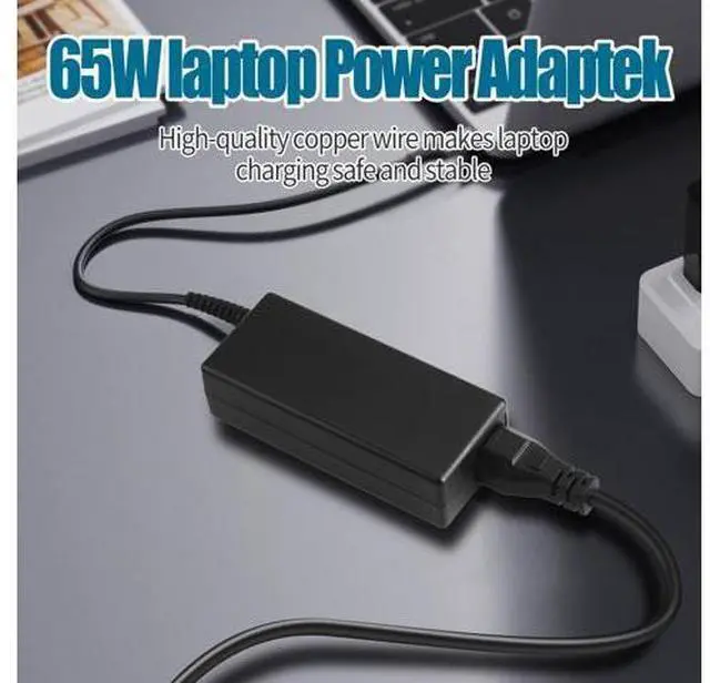 Alt view image 5 of 5 - 65W AC Charger Fit for HP EliteBook x360 830 820 835 840 840r 845 846r 846 848 850 855 755 745 735 725 655 650 645 640 630 1040 G3 G4 G5 G6 G7 G8 G9 G10 Folio 1020 1030 G1 1040 G1 G2 Laptop