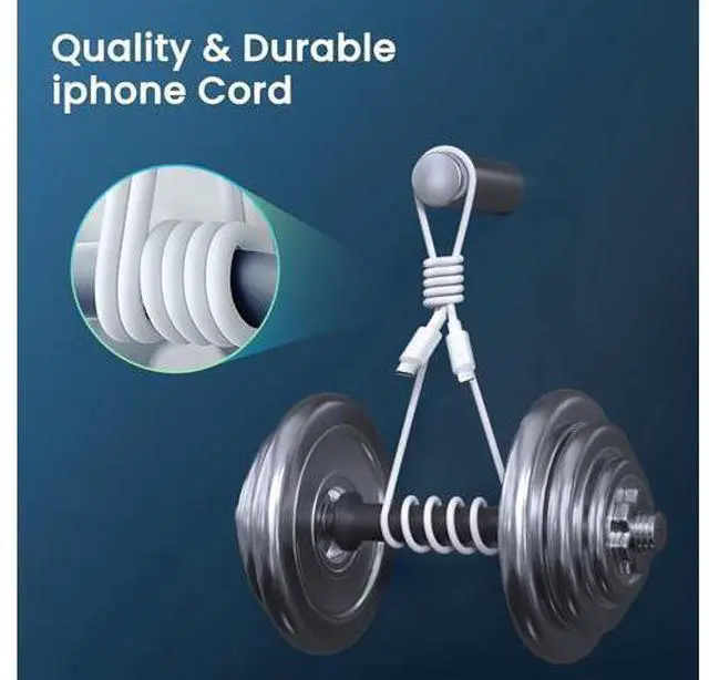 Alt view image 5 of 7 - USB C Charger Phone Charger Fast Charging 3Pack 20W Type C Wall Charger Block with 6FT Long USB C to Lightning Cable Compatible for iPhone 14Pro/13 Pro/12/12 Pro Max/11/XS Max/XS/XR/X/8