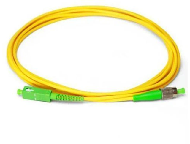 Alt view image 2 of 2 - FOR 10PCS/bag SC APC-FC APC Simplex mode fiber optic patch cord Cable 2.0mm or 3.0mm fiber optic jumper cable