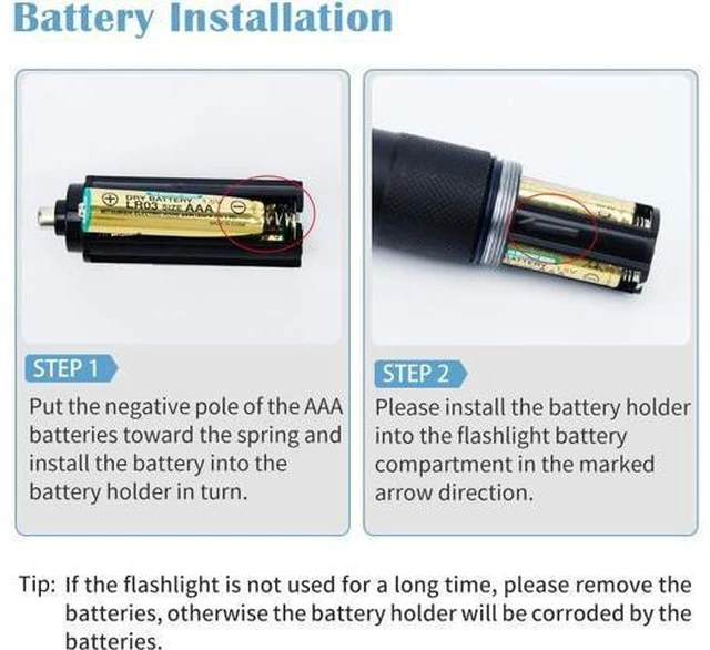 Alt view image 7 of 7 - Flashlight 2 Pack Flash Light High Lumens Small Flashlights Powerful Super Bright LED Flashlight Handheld Flashlights for Home Camping Emergency Power Outages Travel