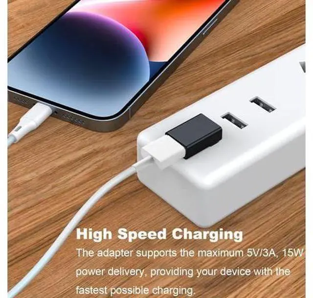 Alt view image 4 of 7 - 90 Degree USB 3.0 Adapter 2 Pack Upward Angle USB A Male to Female Converter Extender for PC Laptop USB A Charger Power Bank and More (Black)