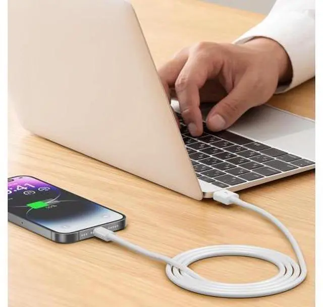 Alt view image 7 of 7 - Car Carplay Cable 3FT Car Charger Cord USB A to Lightning Cable Compatible for iPhone 14 13 12 11 Pro Max XR XS X 8 7 6 Plus SE iPad Charging Cord