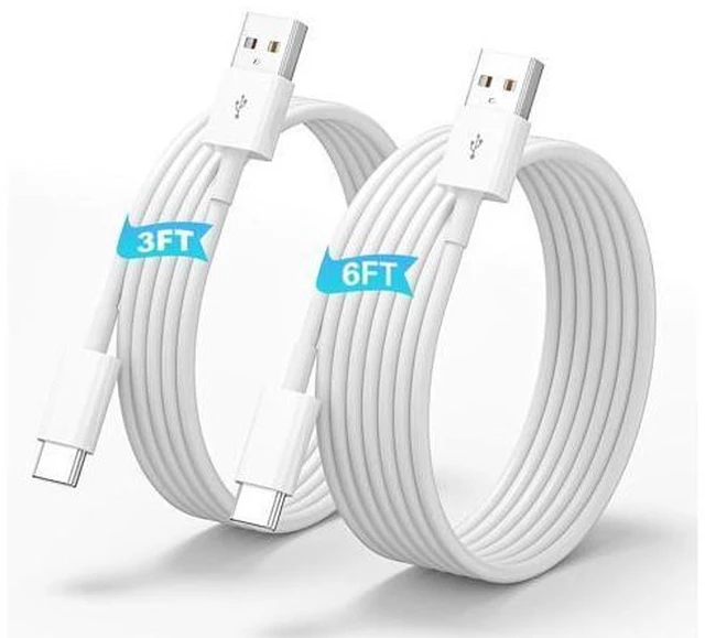 Main image of Carplay Cable 3FT+6FT for iPhone 15/16 15 Pro Max/15 Plus USB A to USB C Cable for Carplay USB C Cord iPad 10th iPad Pro 12.9/11 iPad Air 5/4th Charger Cable for Carplay USB C Cord