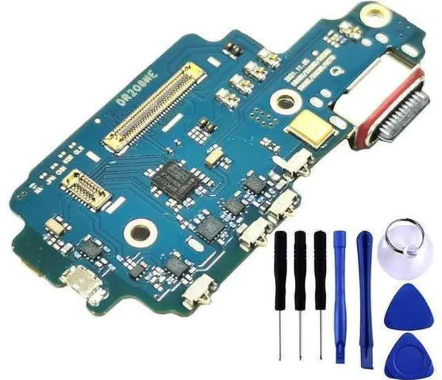 Main image of Galaxy S22 Ultra 5G USB Charging Port Flex Cable Replacement SM-S908U Type C Charger Dock Board Flex Cable Connector for Samsung S22 Ultra S908U1 Port Repair Part with Tools (SM-S908U)