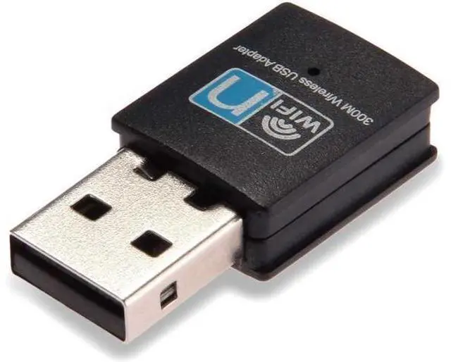 Main image of 300Mbps USB WiFi Adapter, LOTEKOO Wireless LAN Network Card Adapter WiFi Dongle for Desktop Laptop PC Windows 10 8 7 XP MAC OS (Plug-and-Play for Windows10)