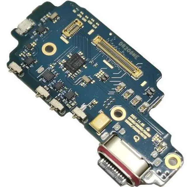 Alt view image 2 of 7 - Galaxy S22 Ultra 5G USB Charging Port Flex Cable Replacement SM-S908U Type C Charger Dock Board Flex Cable Connector for Samsung S22 Ultra S908U1 Port Repair Part with Tools (SM-S908U)
