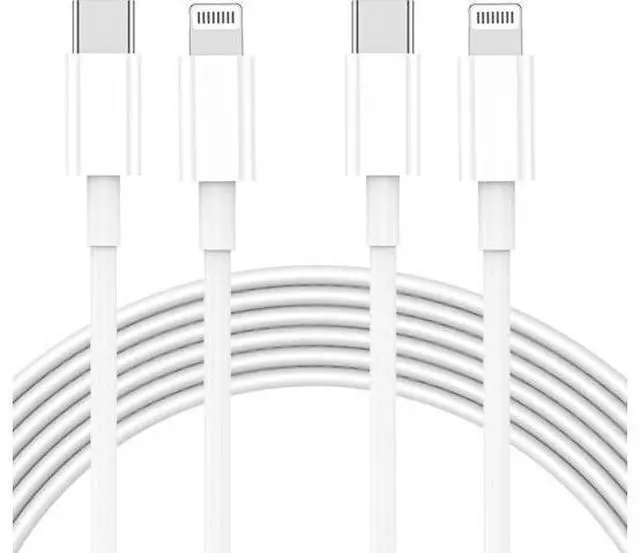 Main image of USB C to Lightning Cable 2Pack 10FT Type C Charger Fast Charging Cord Compatible for iPhone 14/14 Pro/14Pro Max/13/13 Pro/12/12 Pro/11/11 Pro/XR/XS/X/8/8 Plus/iPad MFi Certified
