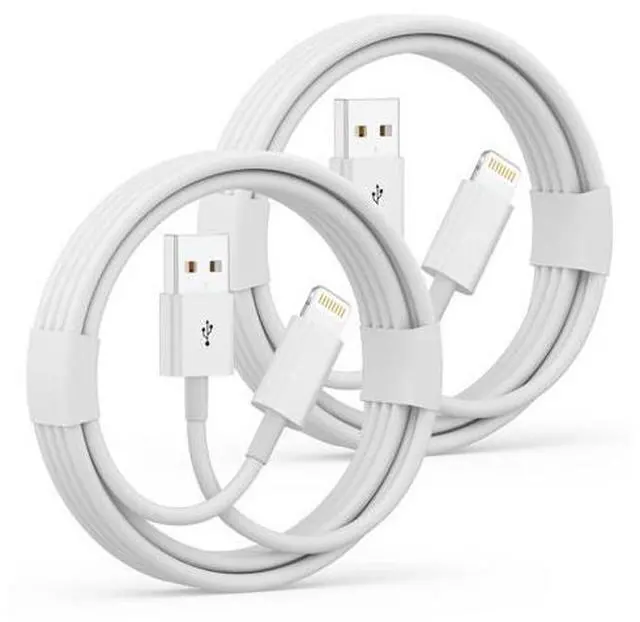 Main image of Car Carplay Cable 2Pack USB A to Lightning Cable iPhone Charger Cord Compatible iPhone 14 13 12 11 Pro Max XR XS X 8 7 6 Plus SE iPad Charger Car Charging Cord (3FT)