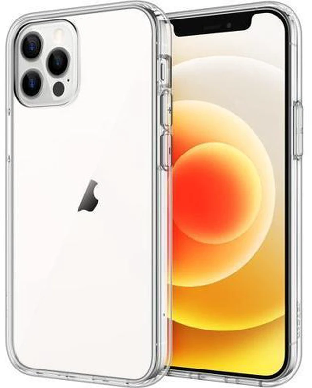 Main image of Case for iPhone 12/12 Pro 6.1-Inch Non-Yellowing Shockproof Phone Bumper Cover Anti-Scratch Clear Back (HD Clear)