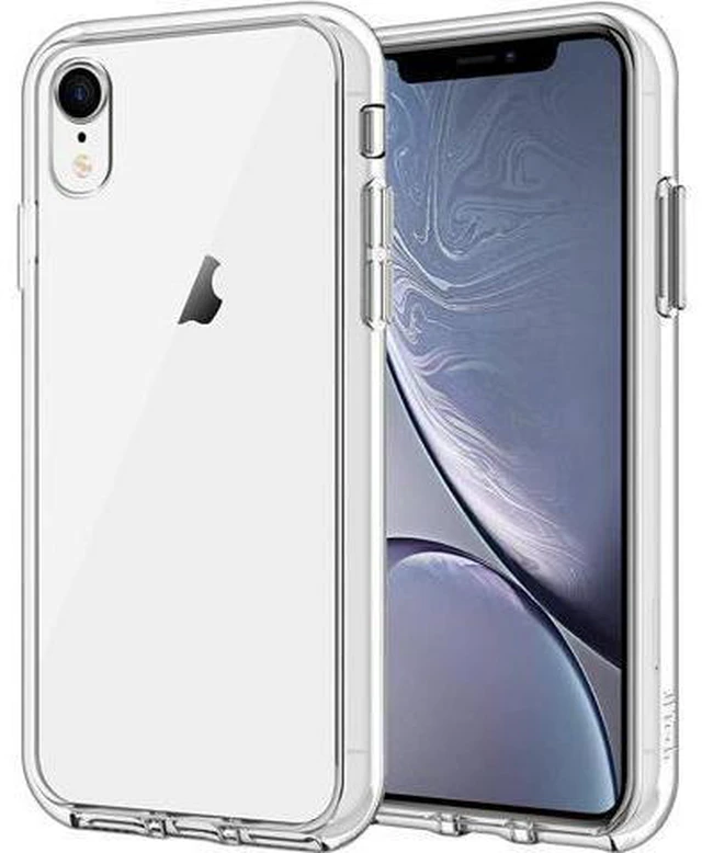 Main image of Case for iPhone XR 6.1-Inch Non-Yellowing Shockproof Phone Bumper Cover Anti-Scratch Clear Back (Clear)