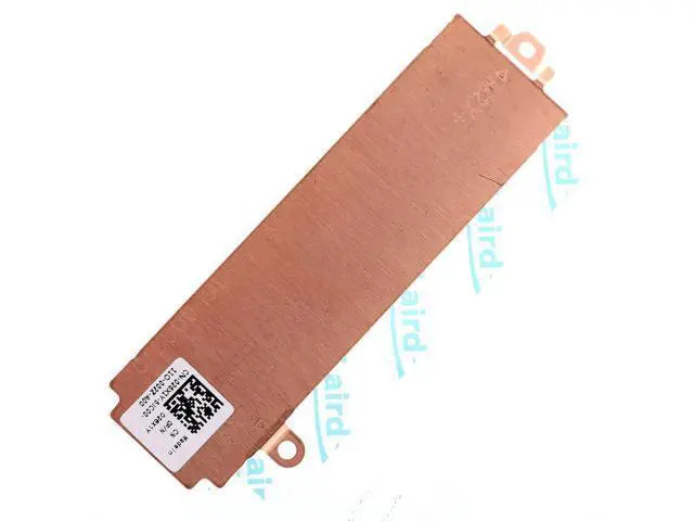 Alt view image 5 of 6 - Slot 2/Slot 1 M.2 2280 SSD Heatsink Cover Thermal Pad 29GT8 26X1Y 026X1Y for Dell G15 5510 5511 5515 Alienware M15 R5 M15 R6