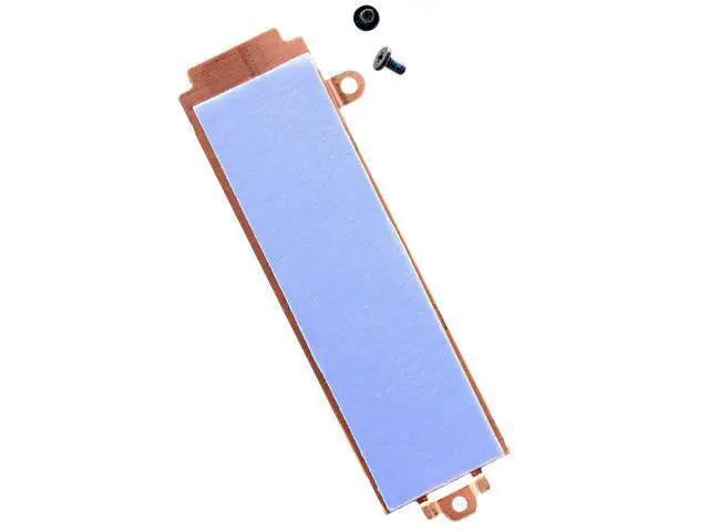Alt view image 3 of 6 - Slot 2/Slot 1 M.2 2280 SSD Heatsink Cover Thermal Pad 29GT8 26X1Y 026X1Y for Dell G15 5510 5511 5515 Alienware M15 R5 M15 R6