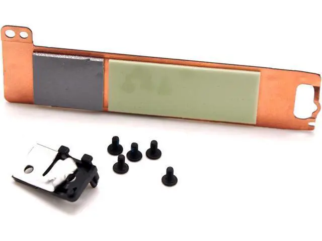 Alt view image 2 of 6 - M.2 SSD Heat Shield w/ Support Bracket 2FFR0 X3DN4 Replacement for Dell Latitude 5480 5590 5580 5490 5491 5591 5280 5290 Precision 3520 3530