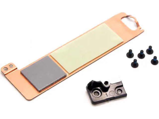 Alt view image 6 of 6 - M.2 SSD Heat Shield w/ Support Bracket 2FFR0 X3DN4 Replacement for Dell Latitude 5480 5590 5580 5490 5491 5591 5280 5290 Precision 3520 3530