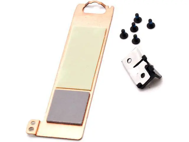 Alt view image 4 of 6 - M.2 SSD Heat Shield w/ Support Bracket 2FFR0 X3DN4 Replacement for Dell Latitude 5480 5590 5580 5490 5491 5591 5280 5290 Precision 3520 3530
