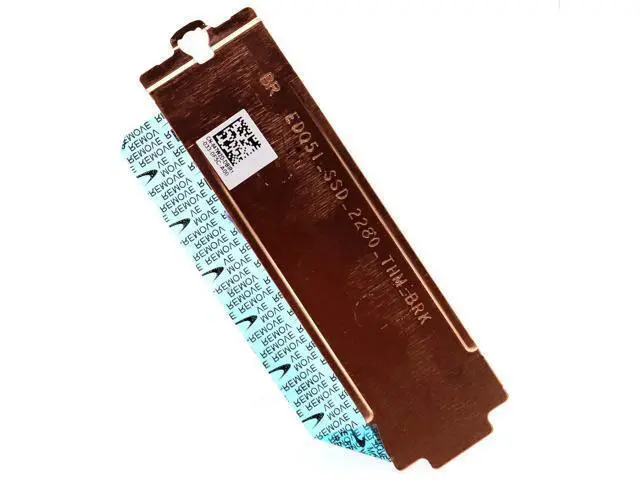 Alt view image 5 of 5 - 2nd 2280 M.2 SSD Heatsink Cover Slot 2 Thermal Shield 47W2D 047W2D Replacement for Dell Alienware M15 R2 M17 R2