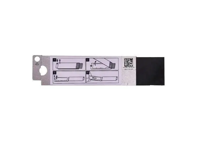 Alt view image 2 of 7 - Fleshy Leaf 2nd M.2 2280 SSD Heatsink Thermal Shield w/Support Bracket Replacement for Dell G7 15 7500 G7 17 7700 Gaming Laptop 0KKCTR KKCTR 0PXNWV PXNWV