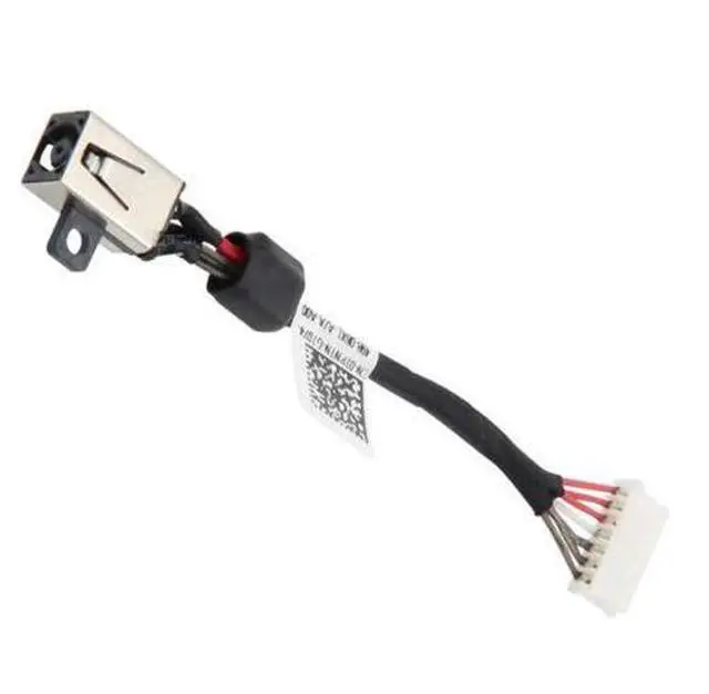 Main image of Replacement DC Jack Power Cable Charging Port Harness for Dell XPS 15 9550 9560 P56F Precision 5510 5520 Series 64TM0 064TM0 AAM00 DC30100X300 DC30100X200 - OEM